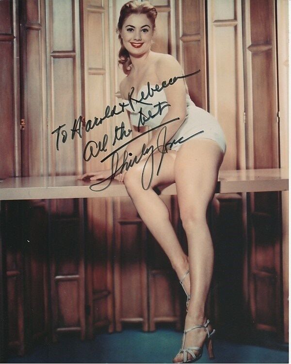 SHIRLEY JONES Autographed Signed SEXY Photo Poster paintinggraph - To Harold & Rebecca