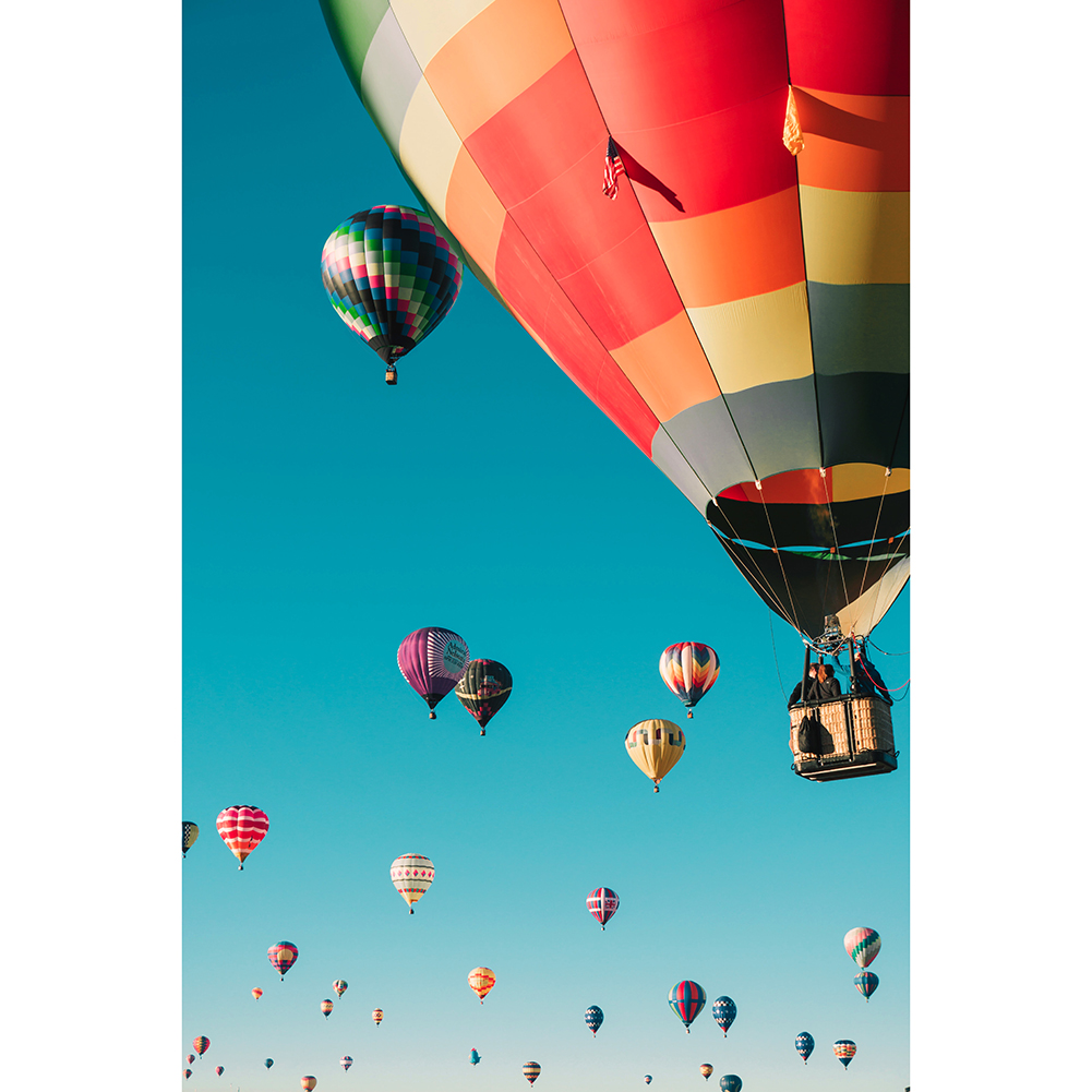 

Hot Air Balloon Paradise - 1000 Pieces Jigsaw Puzzle, 501 Original