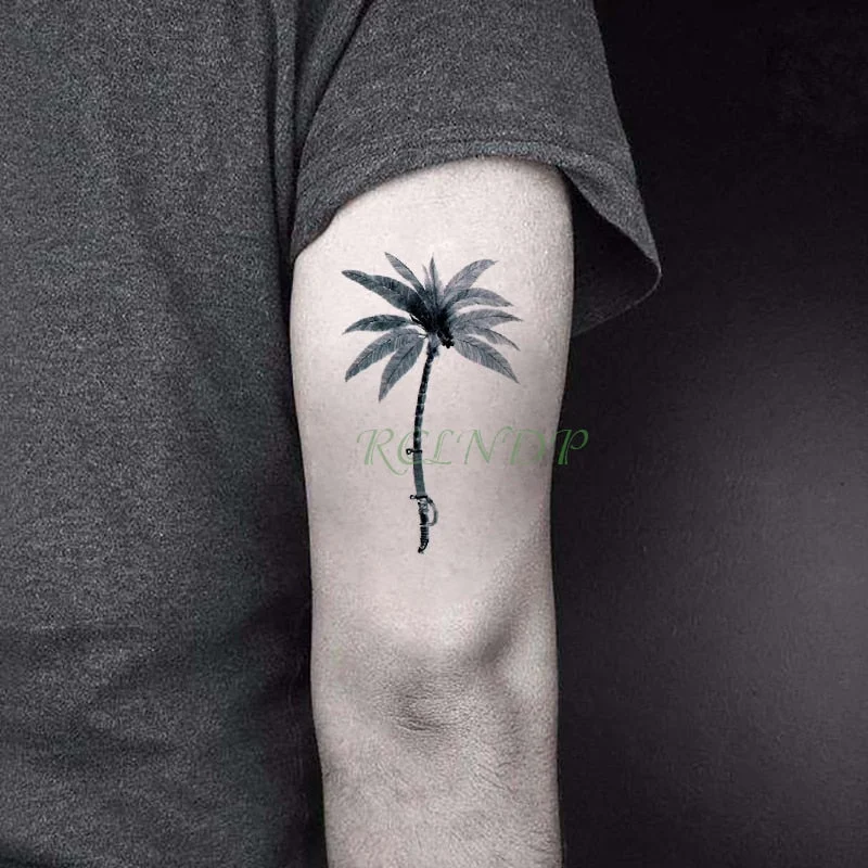 Waterproof Temporary Tattoo Sticker Sun Moon Fake Tatto Flash Tatoo Tatouage hand foot arm For Men Women girl