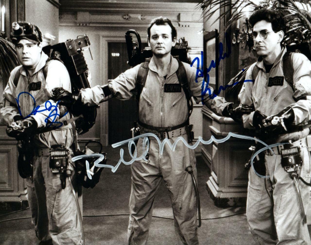 Harold Ramis Aykroyd Bill Murray signed 8x10 Picture autographed Photo Poster painting pic COA