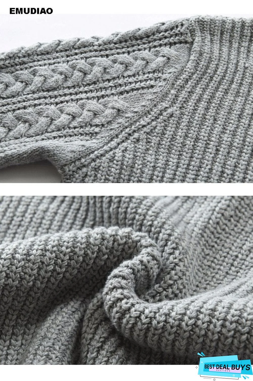 Turtleneck Sweater Men Long Sleeve Knitted Pullovers Soft Warm Basic Man Sweaters Streetwear