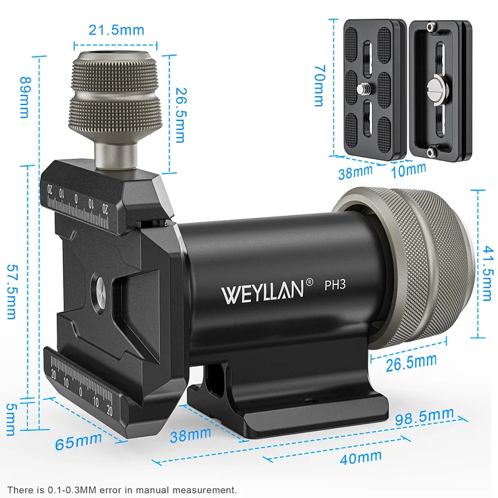 WEYLLAN - Camera Tripod, Head and Accessories