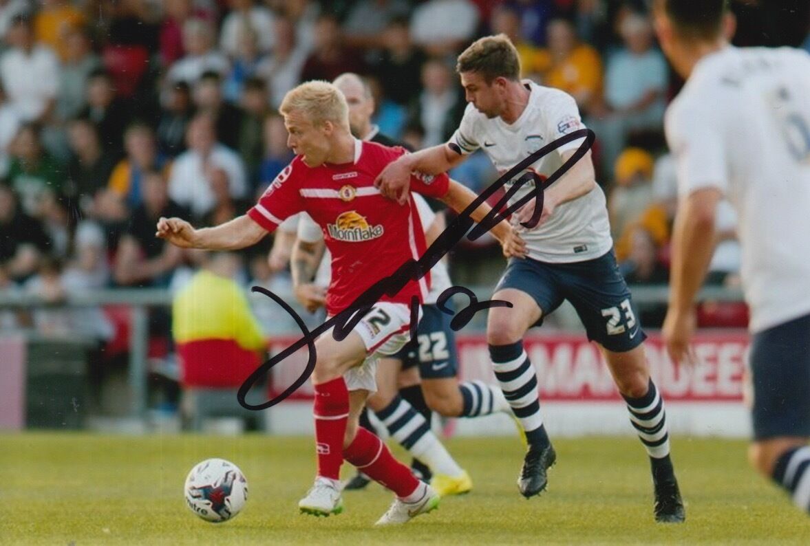 CREWE ALEXANDRA HAND SIGNED LAURI DALLA VALLE 6X4 Photo Poster painting.