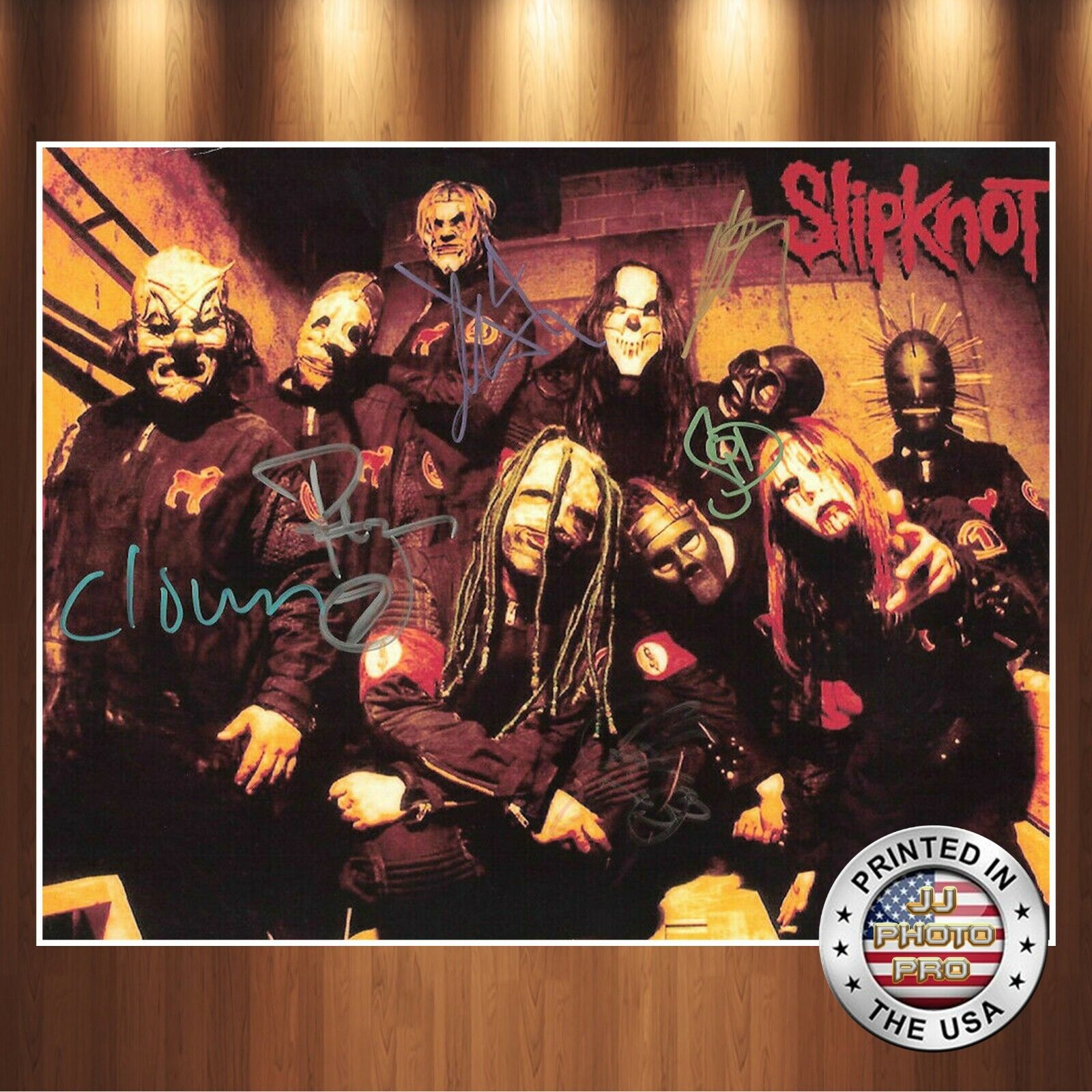 Corey Taylor Autographed Signed 8x10 Photo Poster painting (Slipknot) REPRINT