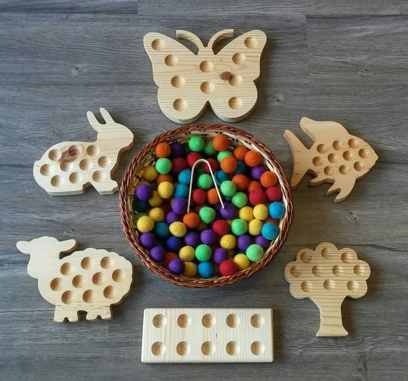 Montessori Toys Ten Frame Fine Motor Ten Frame Math