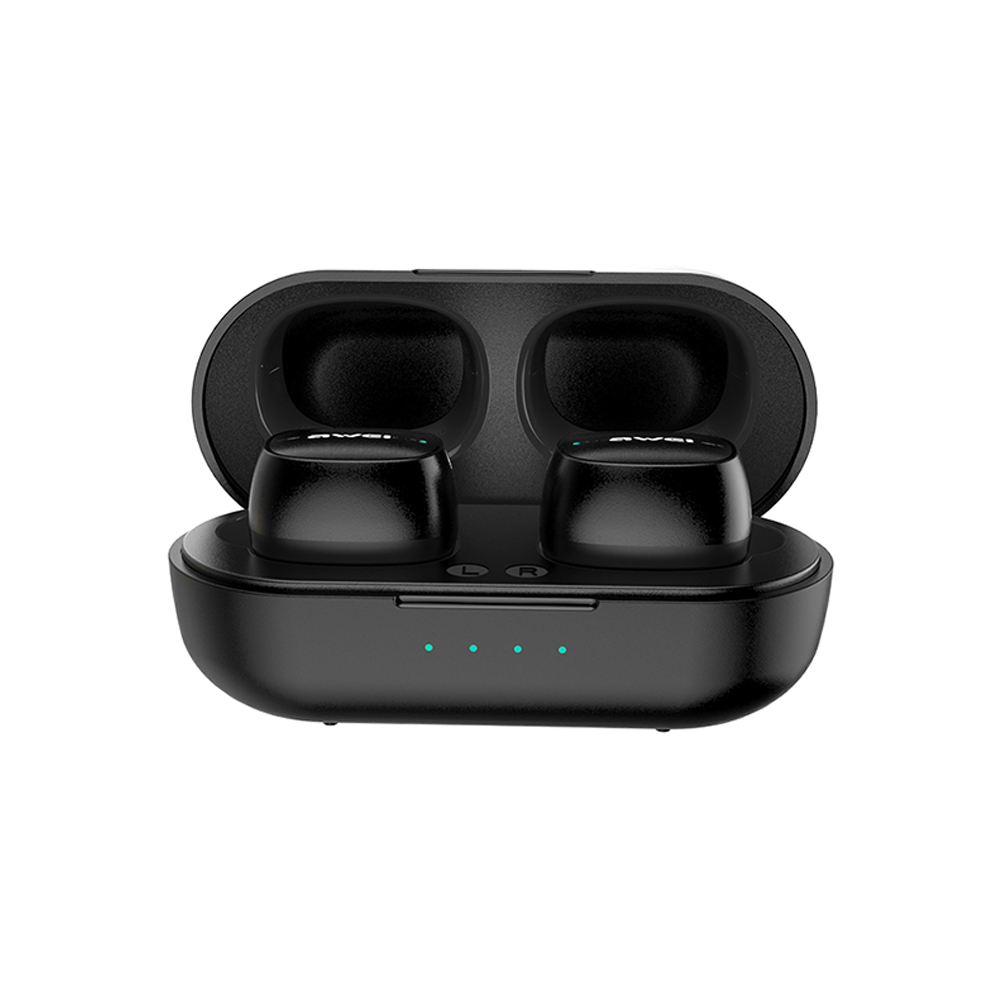 

AWEI T13 TWS Wireless In Ear Earbuds Bluetooth 5.0 HiFi Headphones with Mic, 501 Original