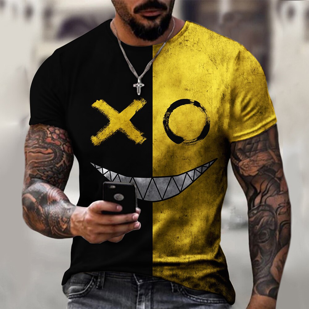 

XOXO Graphic - 3D Printed Men T Shirt, Xl, 501 Original