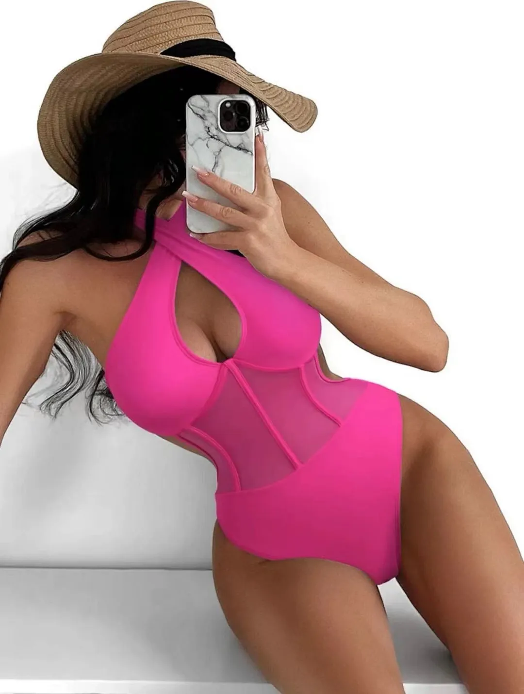 Churchf 2023 New Sexy Bar Conjoined Swimsuit Bikini