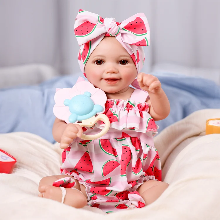 Babeside Smiling Reborn Baby Sunny 17'' Little Infant Girl Healing of the Heart