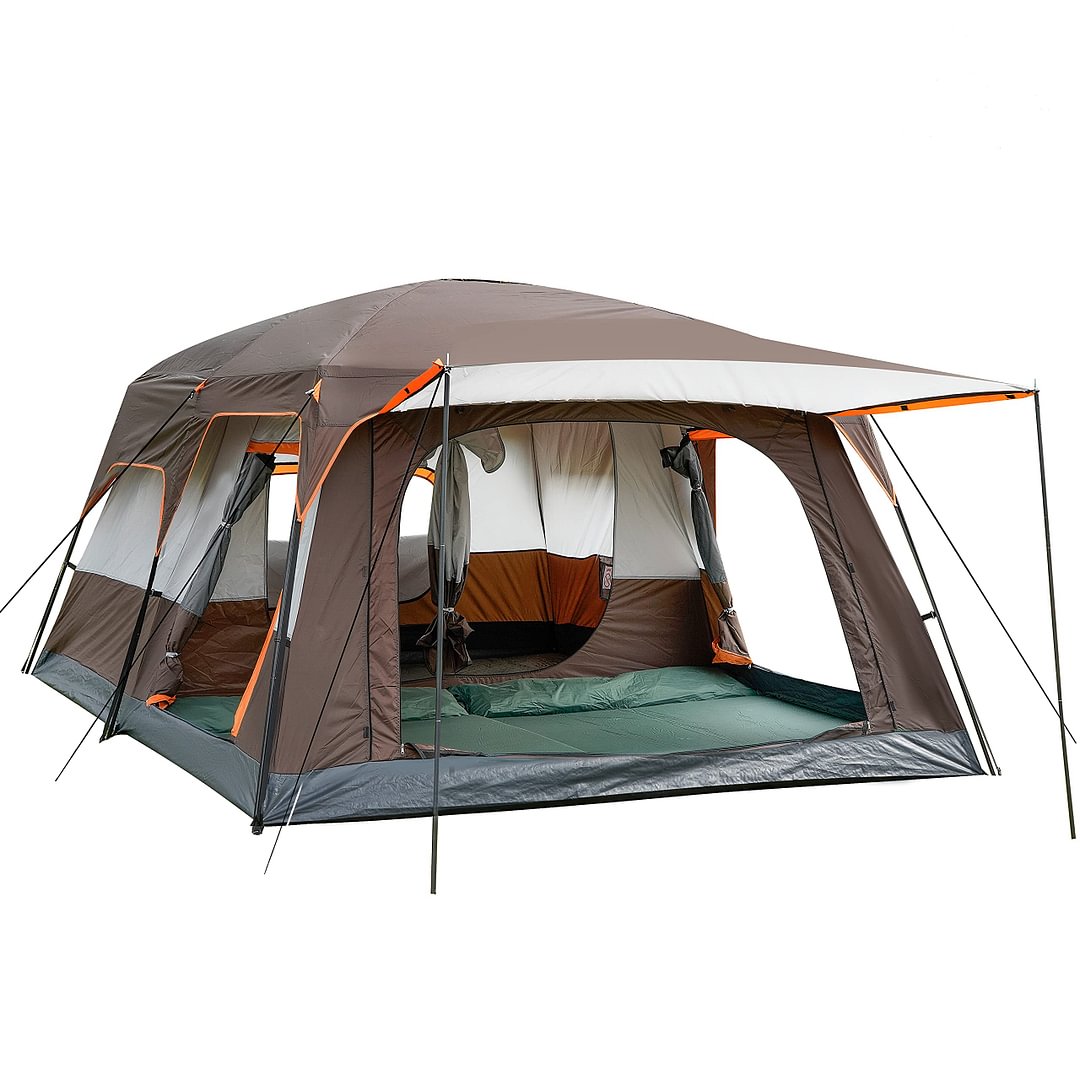  Extra Large Tent 12 Person,Family Cabin Tents,2 Rooms