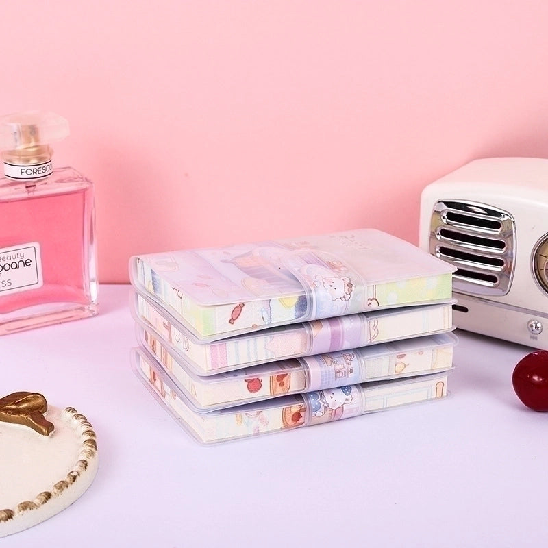 Cute Cartoon Mini Portable Pockets A7 Buckle Notebook