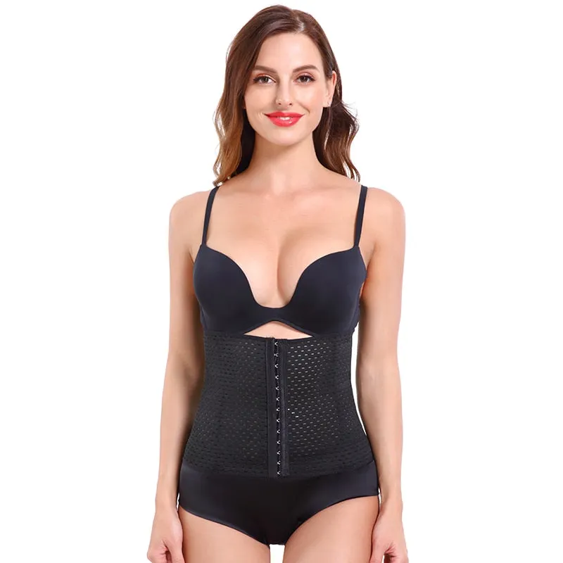 Women Waist Trainer Body Shapers Slimming Belt Modeling Strap Steel Boned Postpartum Band Sexy Bustiers Corsage Corsets
