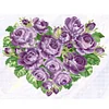 Rose - 9CT Partial Beaded Cross Stitch Kit(39x33cm)