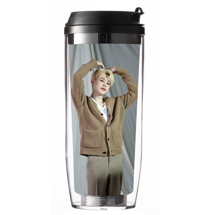 BTS Member Photo Portable Water Cup