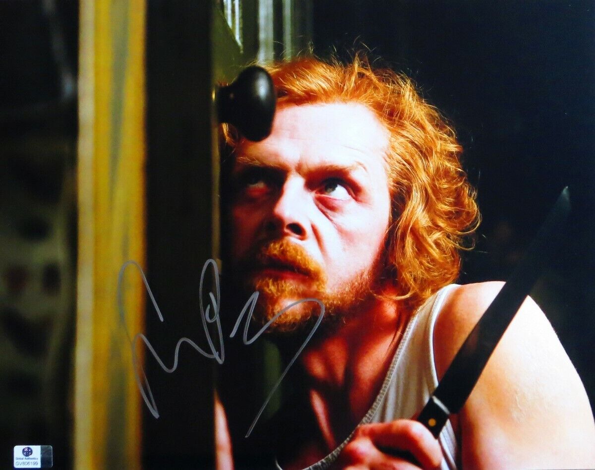 Simon Pegg Signed Autographed 11X14 Photo Poster painting A Fantastic Fear of Everything 806199