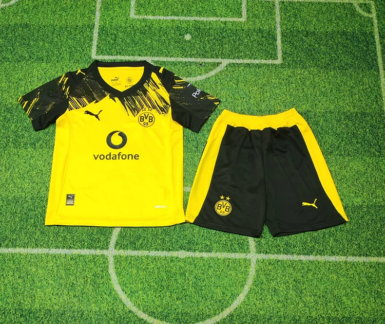 25/26 Dortmund Home Kids Jersey