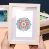 6pcs Mini Square Diamond Painting -Mandala