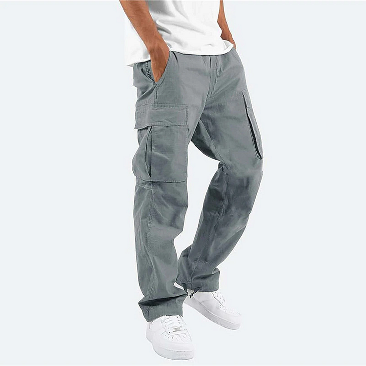 Men's Multi Pocket Cargo Tactical Work Pants