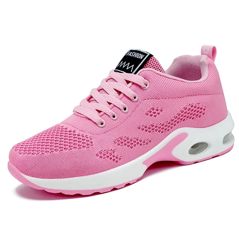 Women Casual Shoes Fashion Breathable Walking Mesh Flat Shoes Woman Platform Sneakers Women 2022 Tenis Feminino Female Shoes