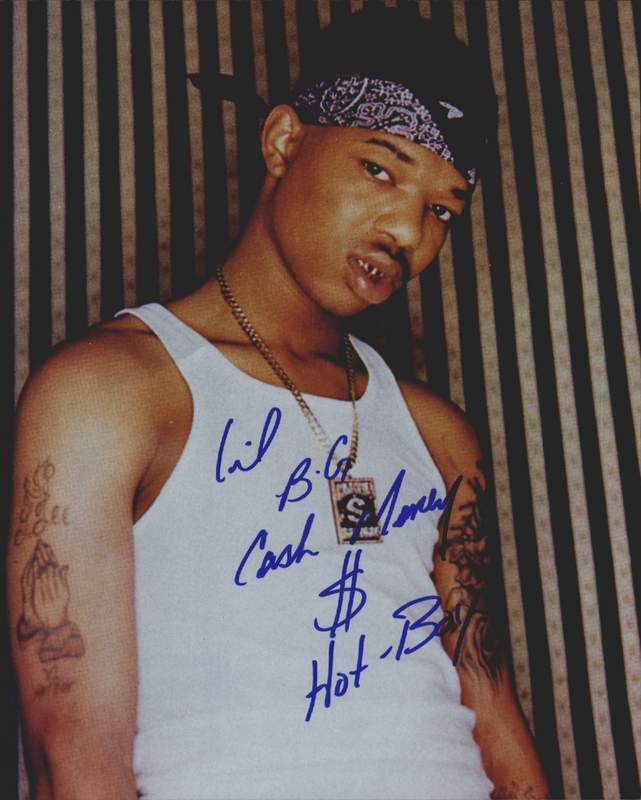 BG Gizzle B.G. authentic signed rap 8x10 Photo Poster painting W/Certificate Autographed 08