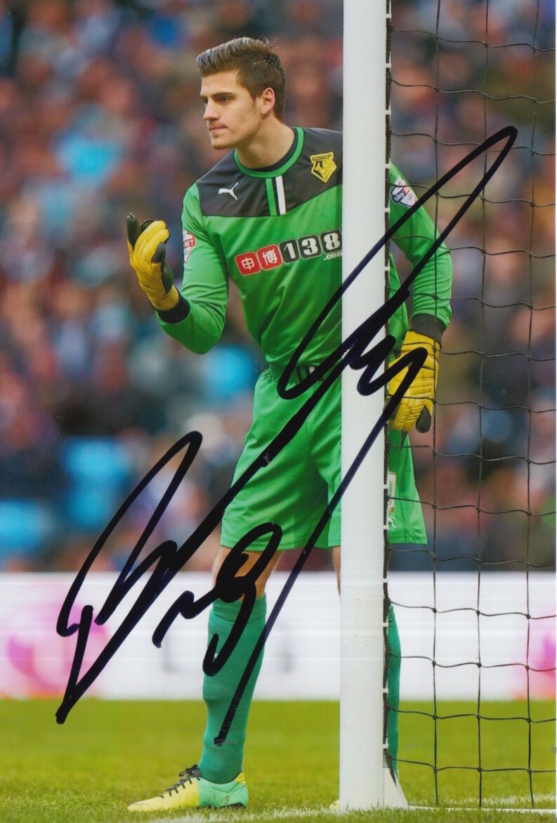 WATFORD HAND SIGNED JONATHAN BOND 6X4 Photo Poster painting 1.