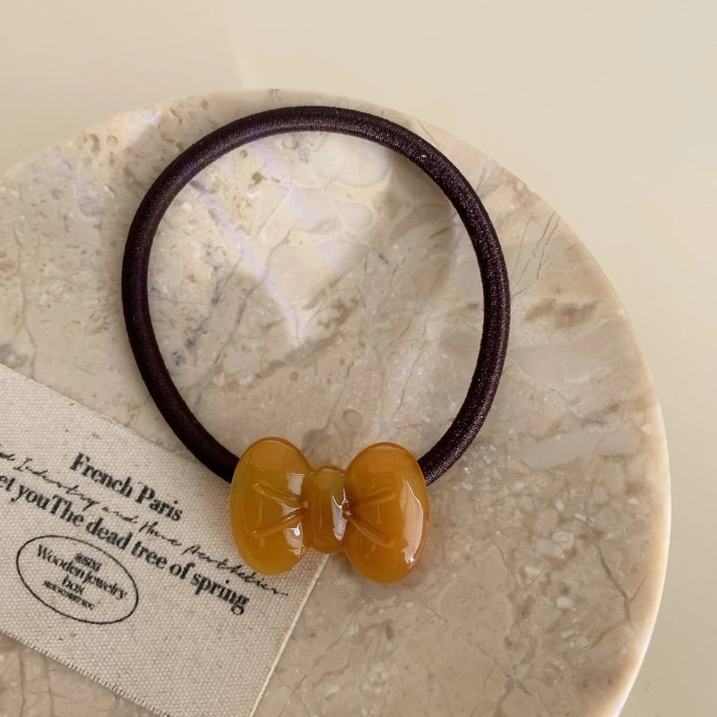 Women’s Sweet Minimalist Bow Knot Acetic Acid Sheets Hair Tie