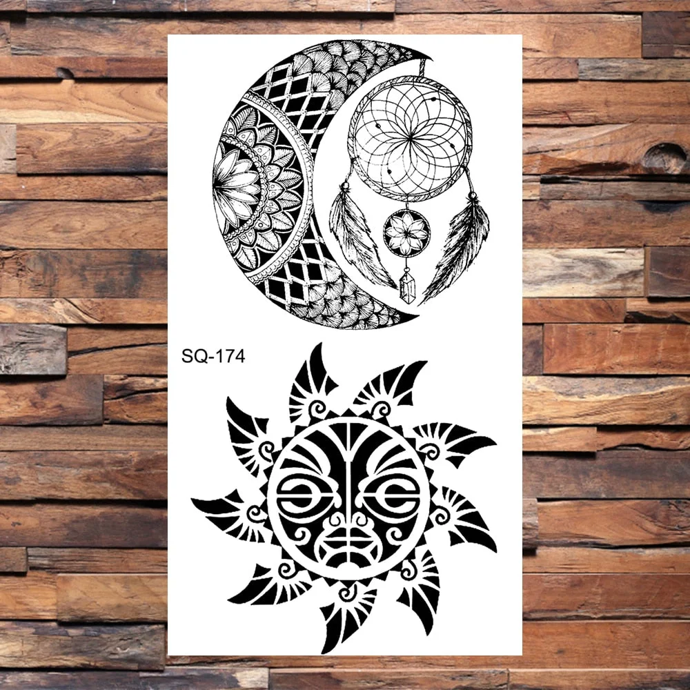 Angel Wing Temporary Tattoos For Women Adults Realistic Butterfly Dandelion Feather Smiley Face Fake Tattoo Sticker Body Tatoos