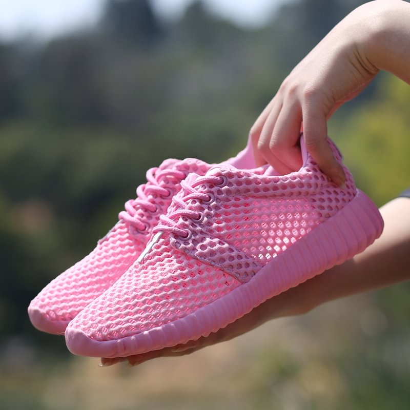 2022 Women's New Mesh Breathable Lightweight Clarks Shoes Sneakers - vzzhome