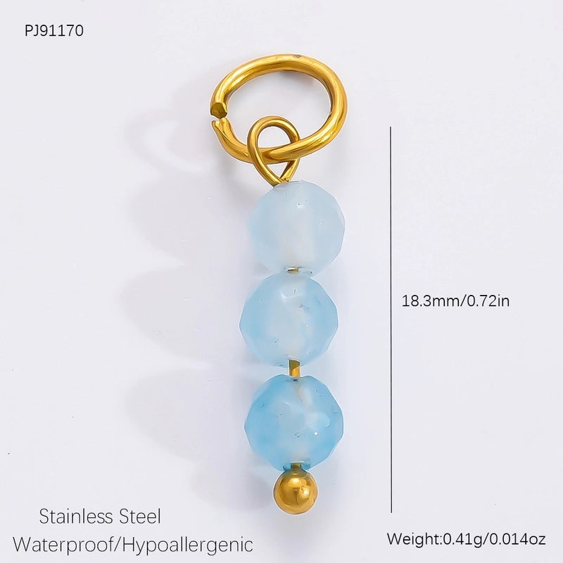 1 Piece 304 Stainless Steel Geometric Cross Heart Shape Jewelry Accessories Pendant