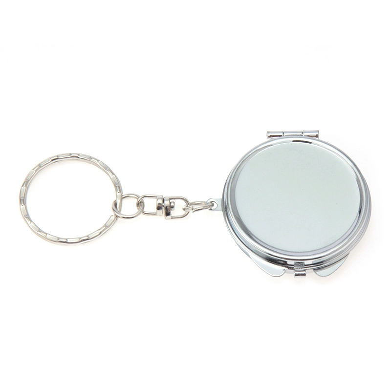 Minimalist Geometric Pu Leather Glass Iron Mirror 1 Piece