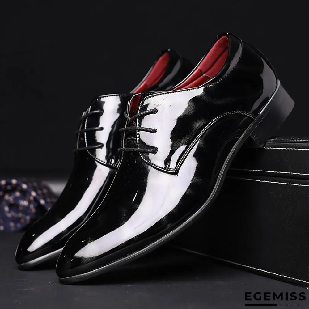 Dress Shoes Men Formal Shoes Pointed Toe Business Wedding Italian Shoes | EGEMISS