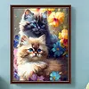 Cats Nature-Full Round Diamond Painting 30*40CM