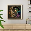 Hummingbird - 11CT/14CT Stamped Cross Stitch 45*45cm/17.72*17.72in
