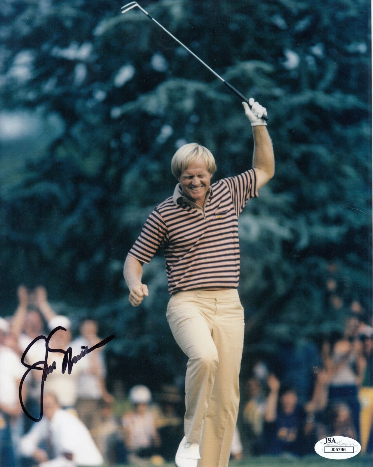 Jack Nicklaus #1 8x10 Signed 8x10 Photo Poster painting W/JSA Certification Golf 090918