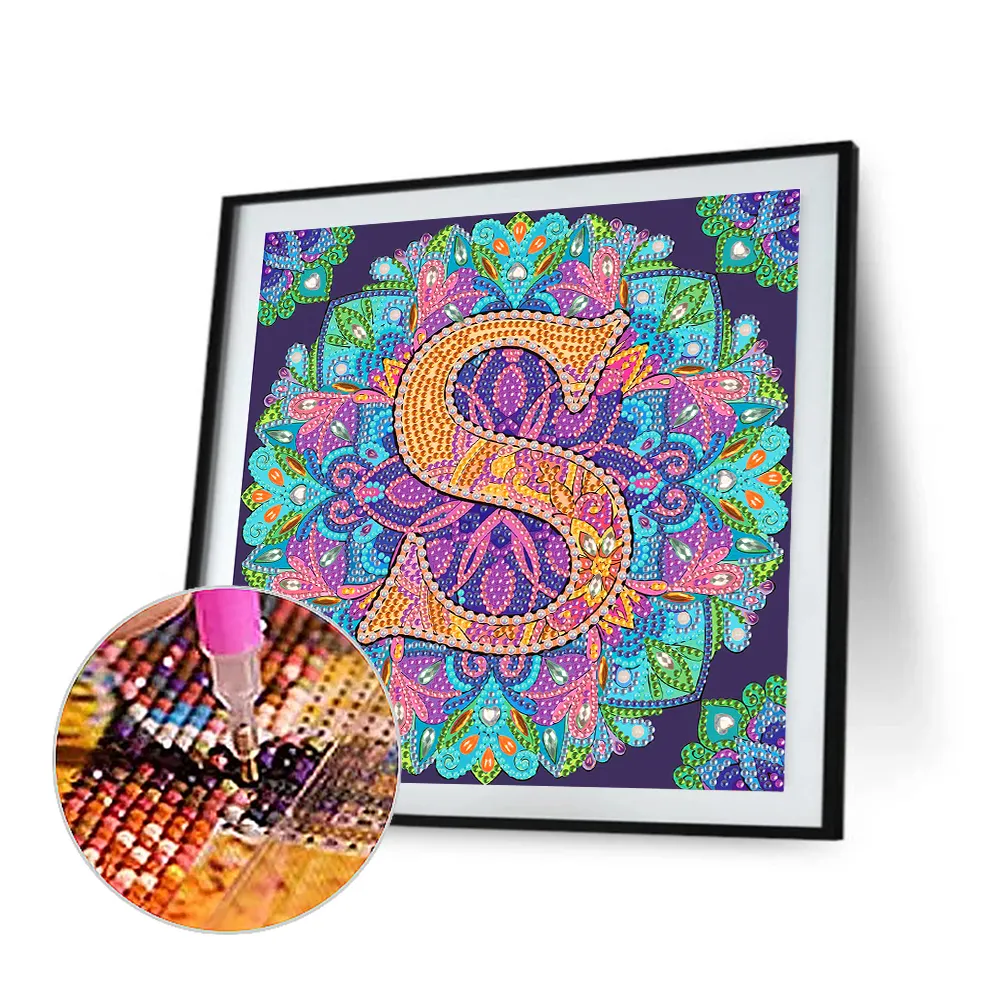 Diamond Painting - Partial Special Shaped Drill - Datura S(30*30cm)