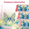 (US Local)Diamond Painting Car Aromatherapy Vent Clip Bling Air Vent Decorations (C)