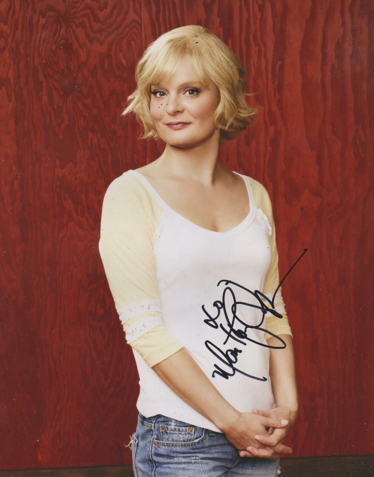 Martha Plimpton Signed 10x8 Photo Poster painting AFTAL