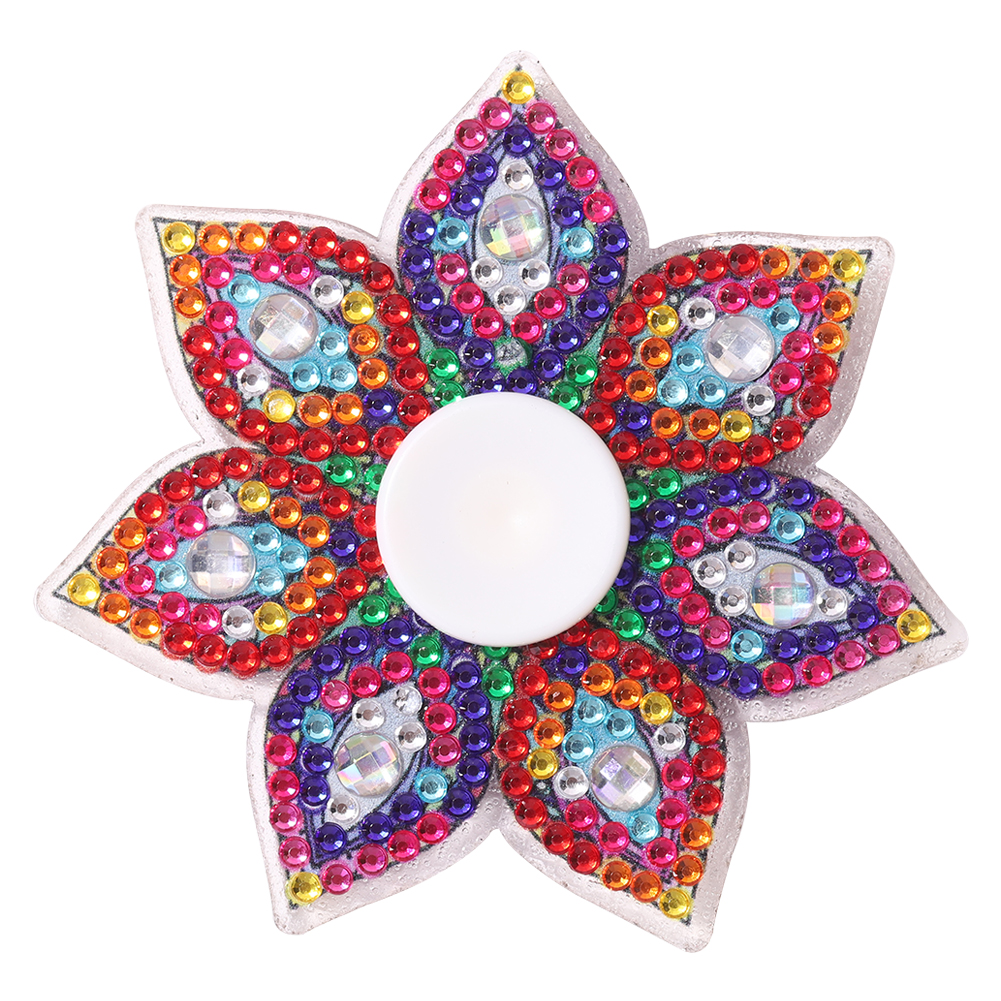

Flower Mandala Fidget Spinner Double Sided - 5D DIY Craft Fashion Accessories, 501 Original