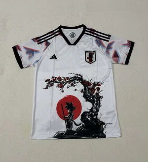2025 Japan Special Edition Red Sun Goku Football Shirt 1:1 Thai Quality