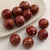 Retro Red Kiln Transmutation Pottery Clay Beads DIY Accessories