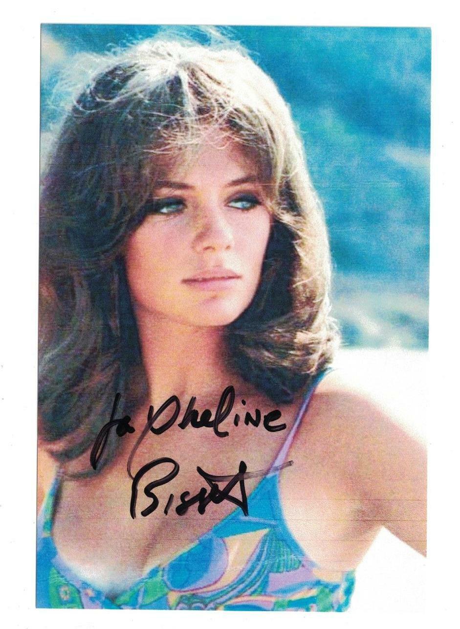 Jacqueline Bisset Signed Autographed 4x6 Photo Poster painting Actress Sexy D