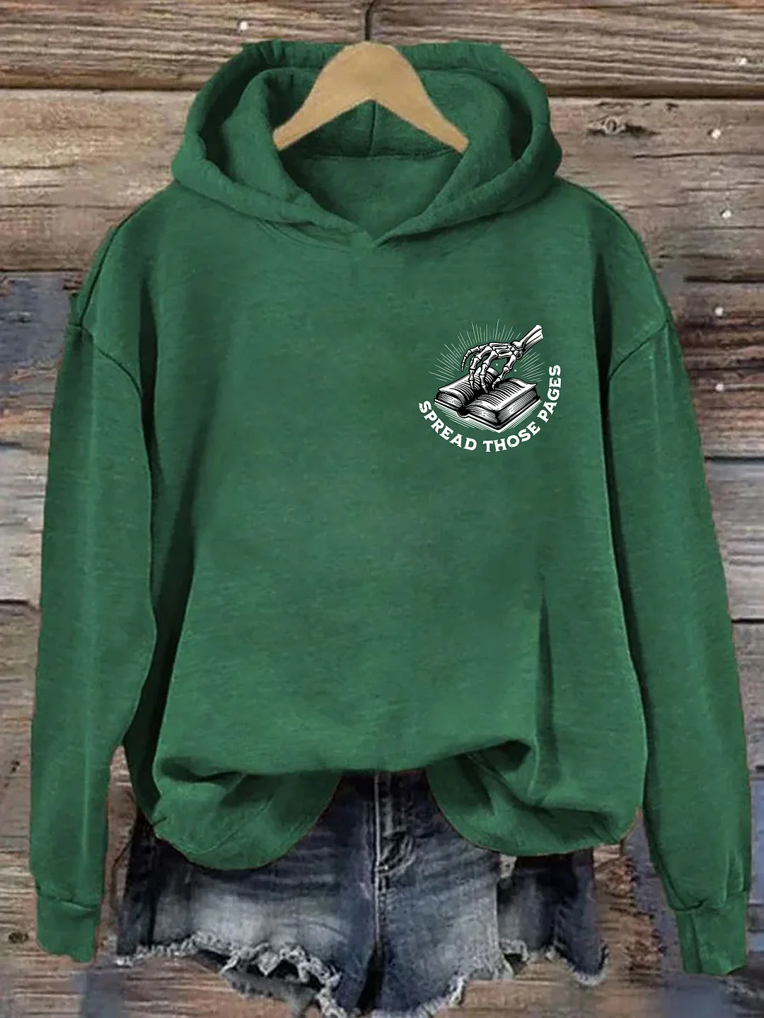 I Look Better Bent Over A Book Hoodie