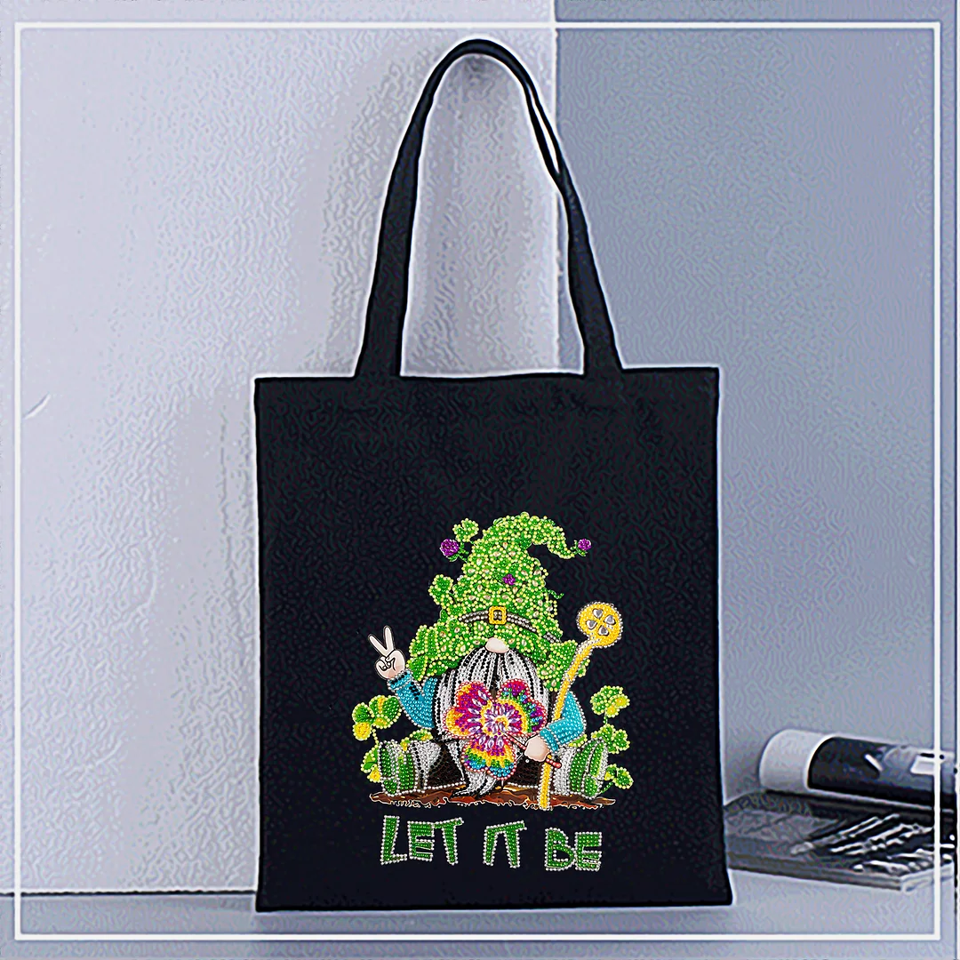 Diamond painting Portable Canvas Eco Bag