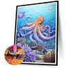 Diamond Painting-DIY Full Round Drill Octopus