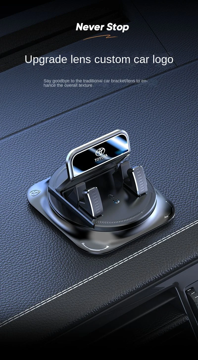 Car dashboard mobile phone holder