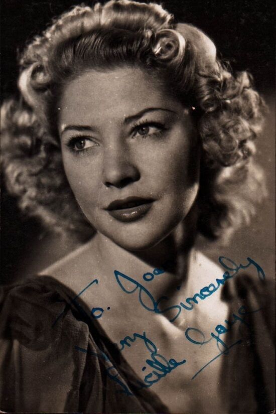 Beautiful Vintage LUCILLE GAYE Signed Photo Poster painting