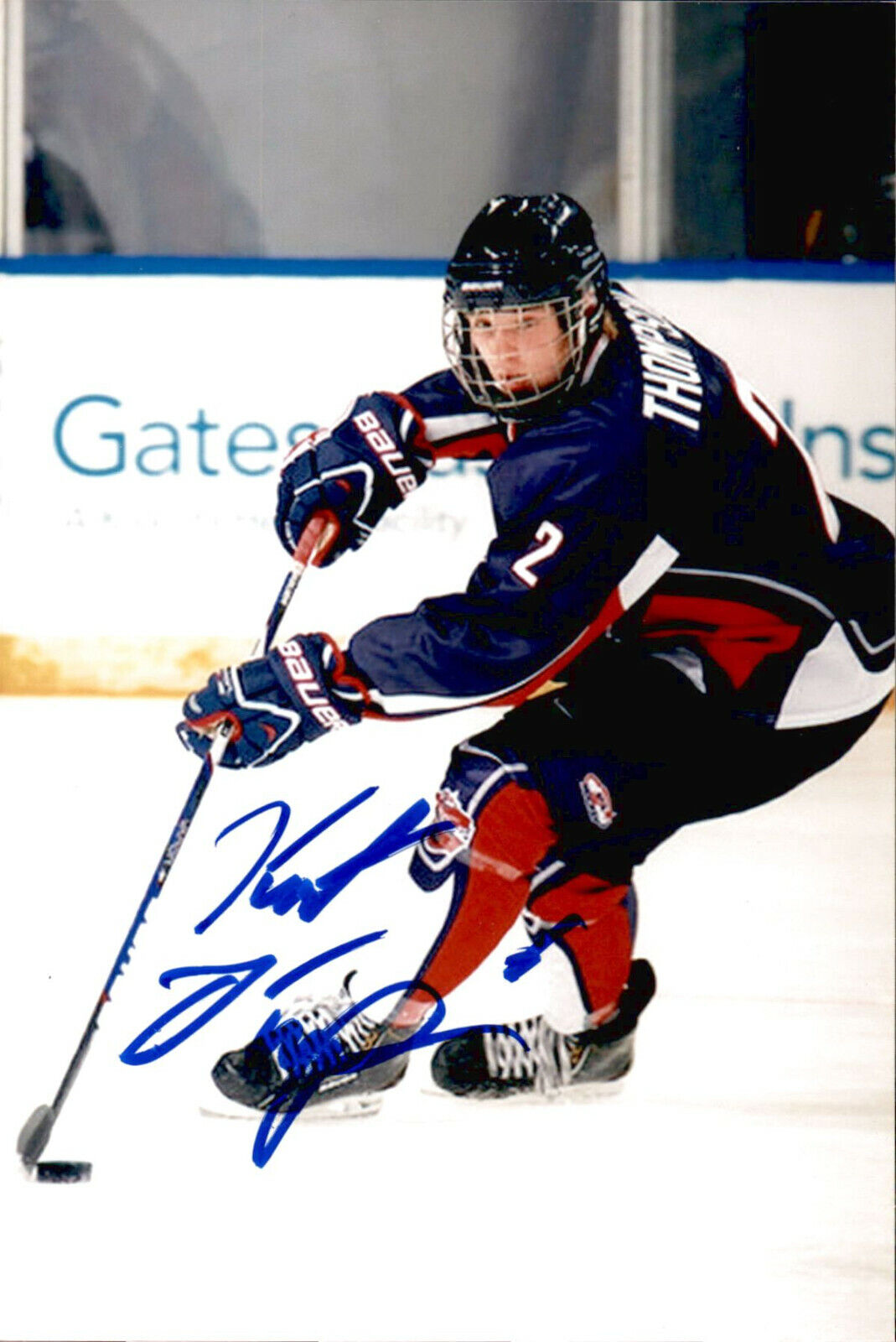 Keaton Thompson SIGNED autographed 4x6 Photo Poster painting USNTDP TEAM USA / ANAHEIM DUCKS