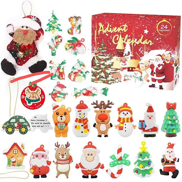🧸Advent Calendar Toys-Christmas Countdown🎄-BUY 2 FREE SHIPPING
