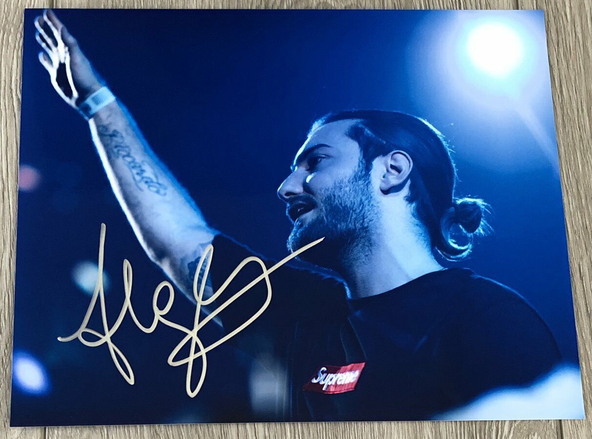 DJ ALESSO SIGNED AUTOGRAPH FOREVER IF I LOSE MYSELF 8x10 Photo Poster painting F w/EXACT PROOF