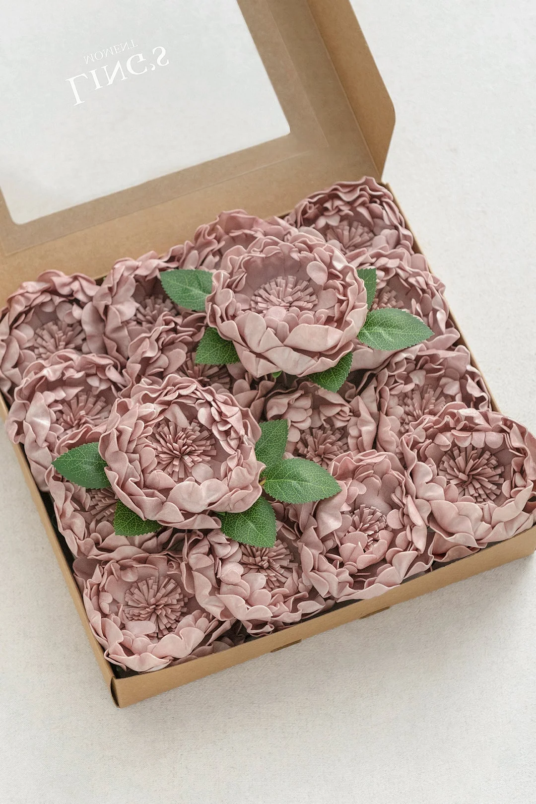 4" Foam Blooming Peony with Stem - 8 Colors